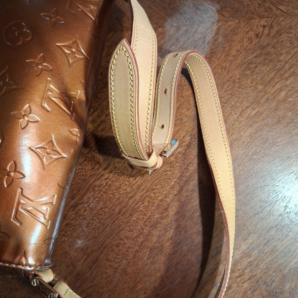 Louis Vuitton Brown Monogram Shoulder Bag - Picture 10 of 15